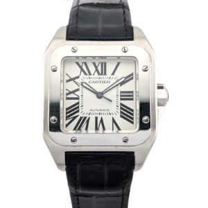 Cartier 2656 Santos 100 XL 38mm 2004 Box & Papers