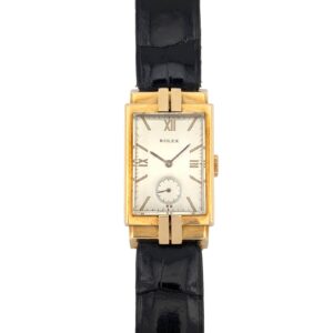 Rolex Vintage French-made Case 18k Gold Art Deco 20mmx38mm 1930 - 1940s