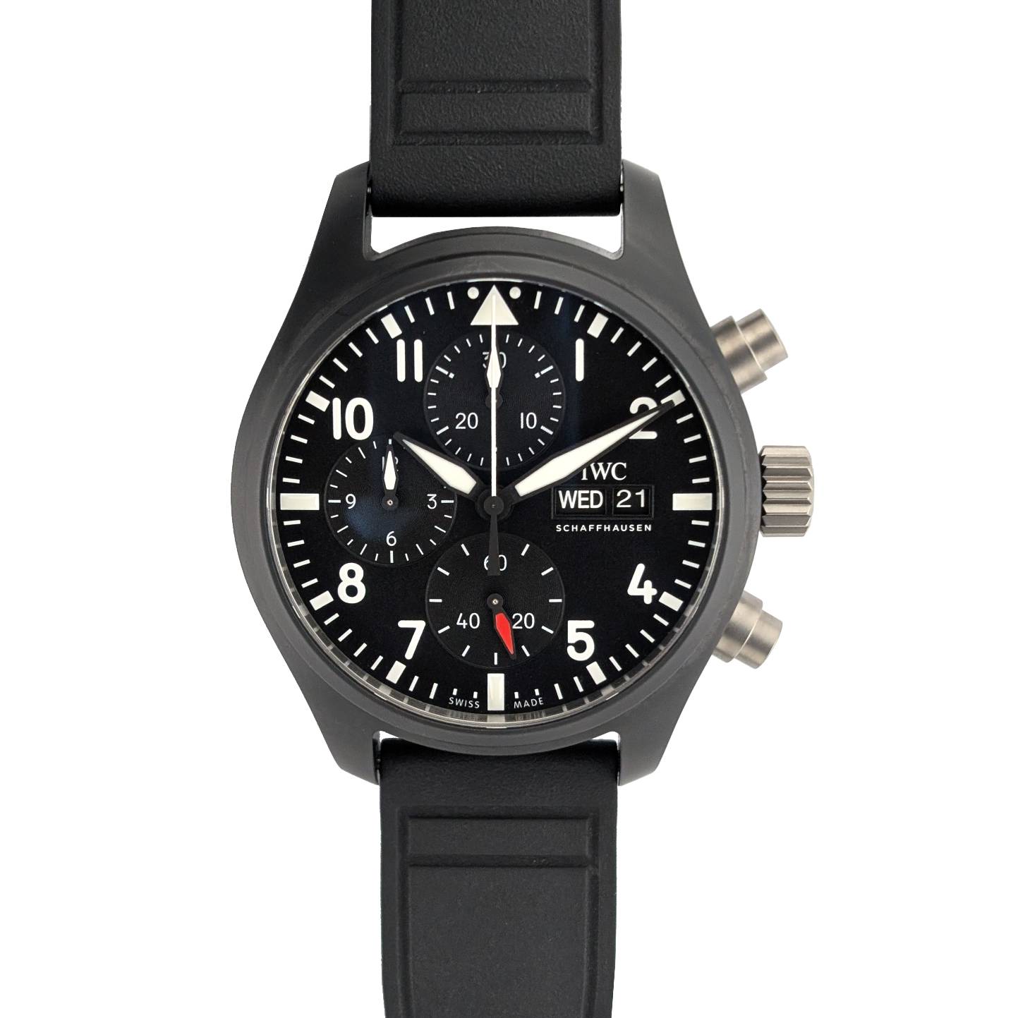 1 IWC IW389401 Pilot Chronograph Top Gun 41mm 2023 Box & Papers