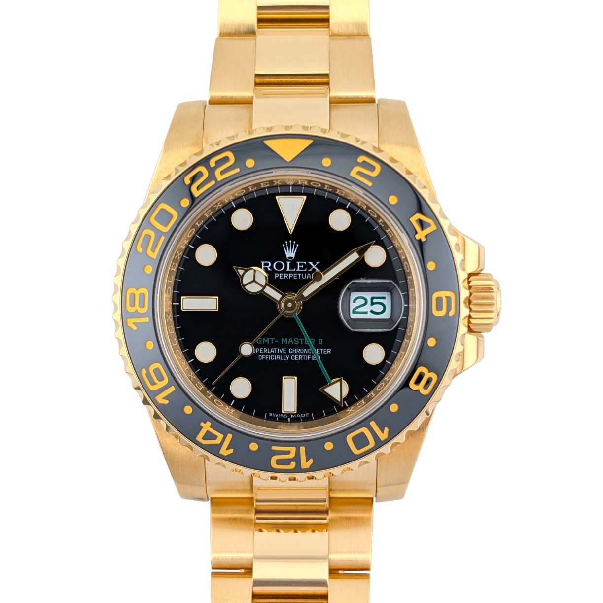 1 Rolex 116718LN GMT-Master II 18k Yellow Gold