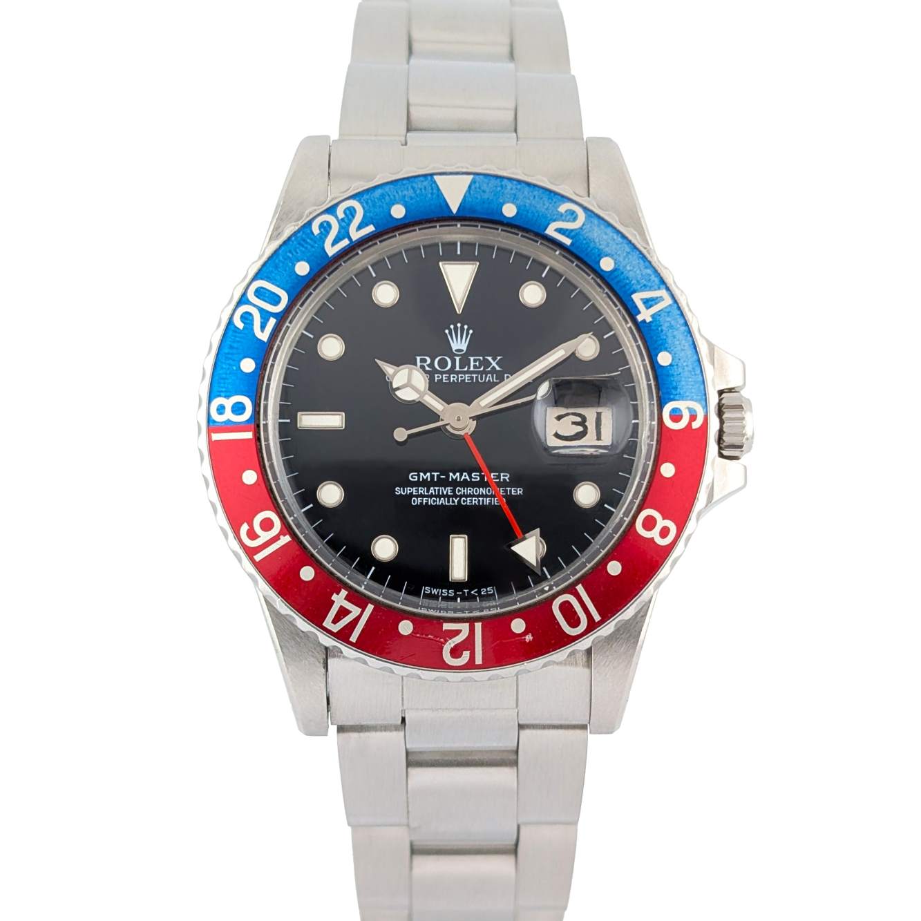 1 Rolex 16750 GMT-Master Pepsi 40mm 1981