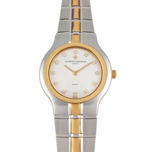 Vacheron Constantin 61020 Rare Phidias Two Tone Diamond Dial 24mm 1990s