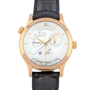 Jaeger-LeCoultre 142.2.92 Master Geographic Rose Gold 38mm 2000s Box & Papers
