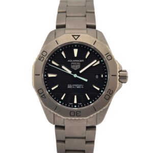 Tag Heuer WBP1180 Aquaracer Solargraph Titanium 40mm 2024 Box & Papers