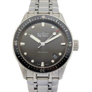 Blancpain 5000-1110-70B Fifty Fathoms Bathyscaphe 43mm 2017 Box & Papers