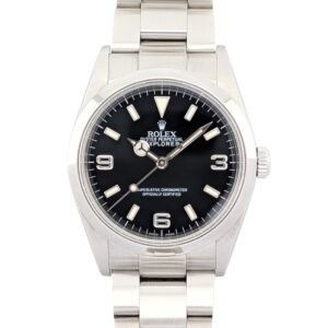 Rolex 114270 Explorer Black Dial 36mm 2005 Box & Papers