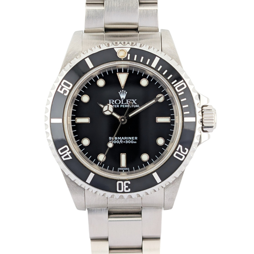 1 Rolex 14060 Submariner Swiss Only Two-Liner 40mm 1999(1)