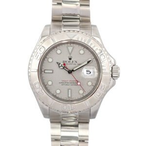 Rolex 16622 Yacht-Master Platinum Dial 40mm 2002 Box & Papers