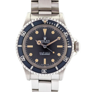 Rolex 5513 Submariner No Date 40mm 1978