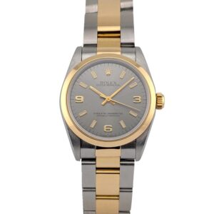 Rolex 67483 Oyster Perpetual 31 Two Tone 31mm 1997 Box & COA