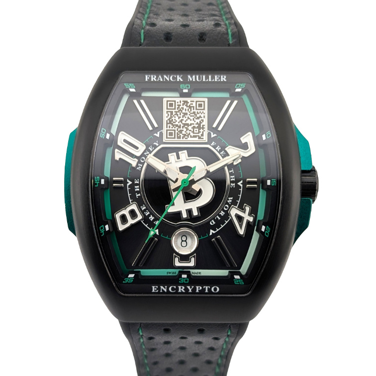 1 Franck Muller V41 SC DT RCG BTC LTD ENCRYPTO 41mm 2024 Box & Papers
