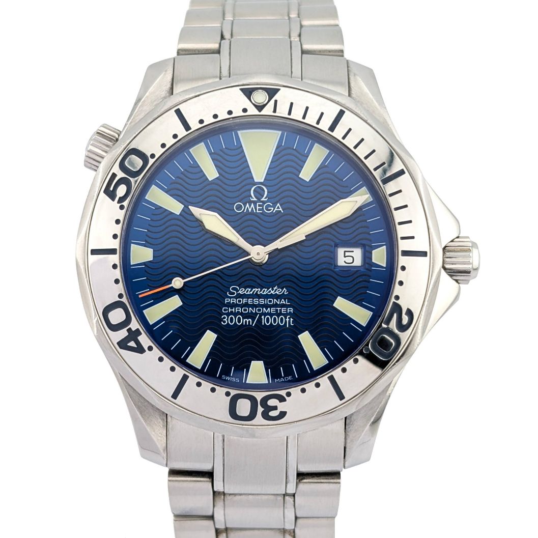 1 Omega 2255.80.00 Seamaster Diver 300M Electric Blue 41mm 2006