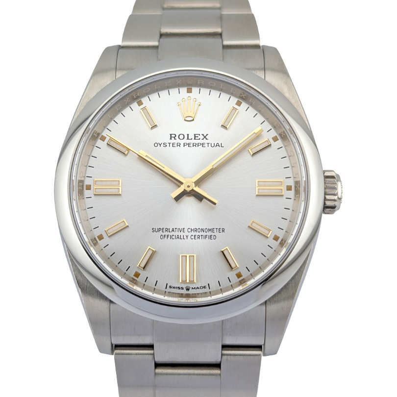 1 Rolex 126000 Oyster Perpetual Sunburst Silver Dial 36mm 20