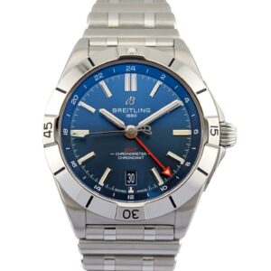 Breitling A32398 Chronomat GMT Blue 40mm 2024 Box & Papers MINT