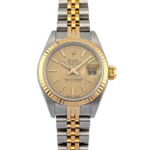 Rolex 79173 Lady-Datejust 26 Champagne Tuxedo Dial 26mm 2002