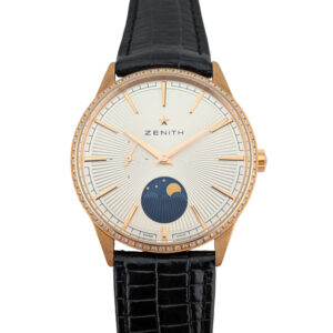 Zenith 22.3200.692 Elite Moonphase Rose Gold 36mm ~2020s Box & Papers