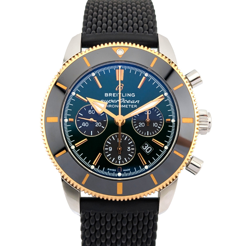 1 Breitling UB0162 Superocean Heritage B01 Chronograph 44mm 2025 Box & Papers