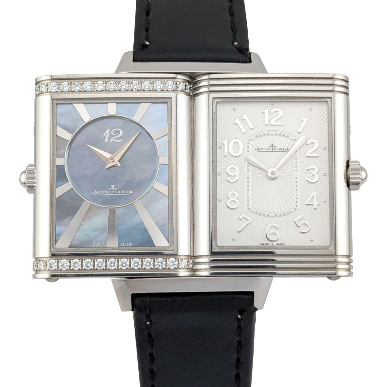 1 Jaeger LeCoultre 264.8.74 Grande Reverso Duetto Duo 24mm 2015 Box & Papers