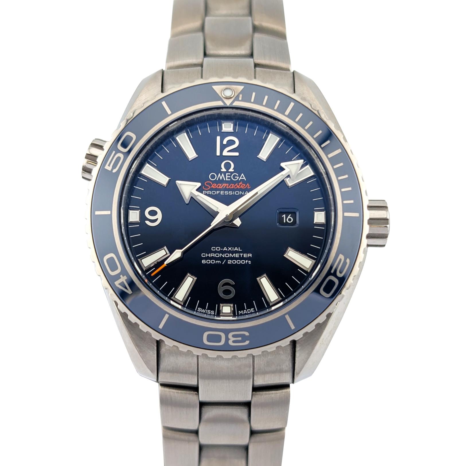 1 Omega 232.90.38.20.03.001 Seamaster Planet Ocean 600M 37.5mm ~2010s