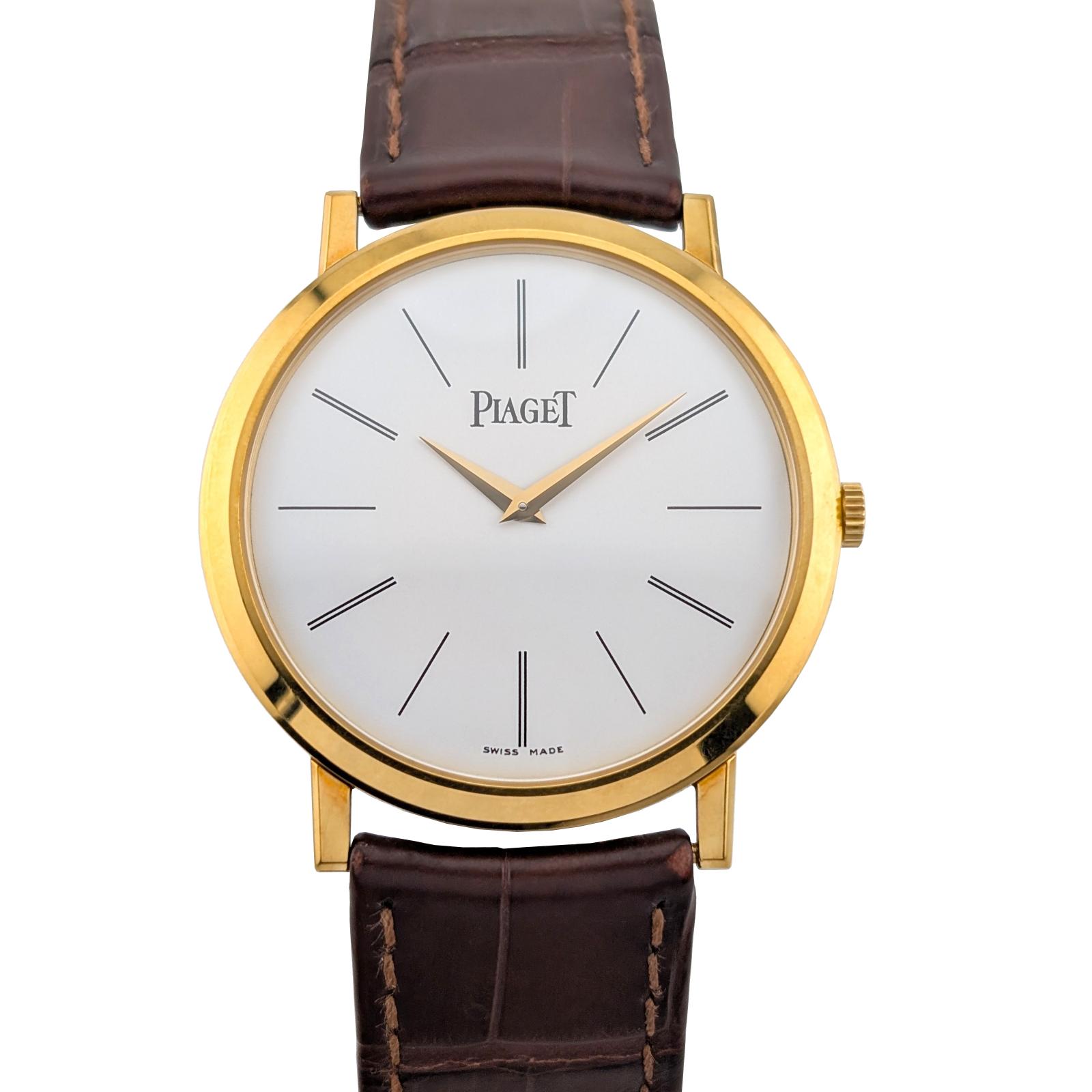 1 Piaget P10175 Altiplano 18k Yellow Gold 38mm ~2000