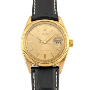Rolex 1601 Datejust 36 18k Yellow Gold Champagne Dial 36mm 1961