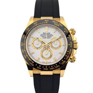 Rolex 116518LN Cosmograph Daytona Oysterflex 18k Yellow Gold 40mm 2021 Box & Papers