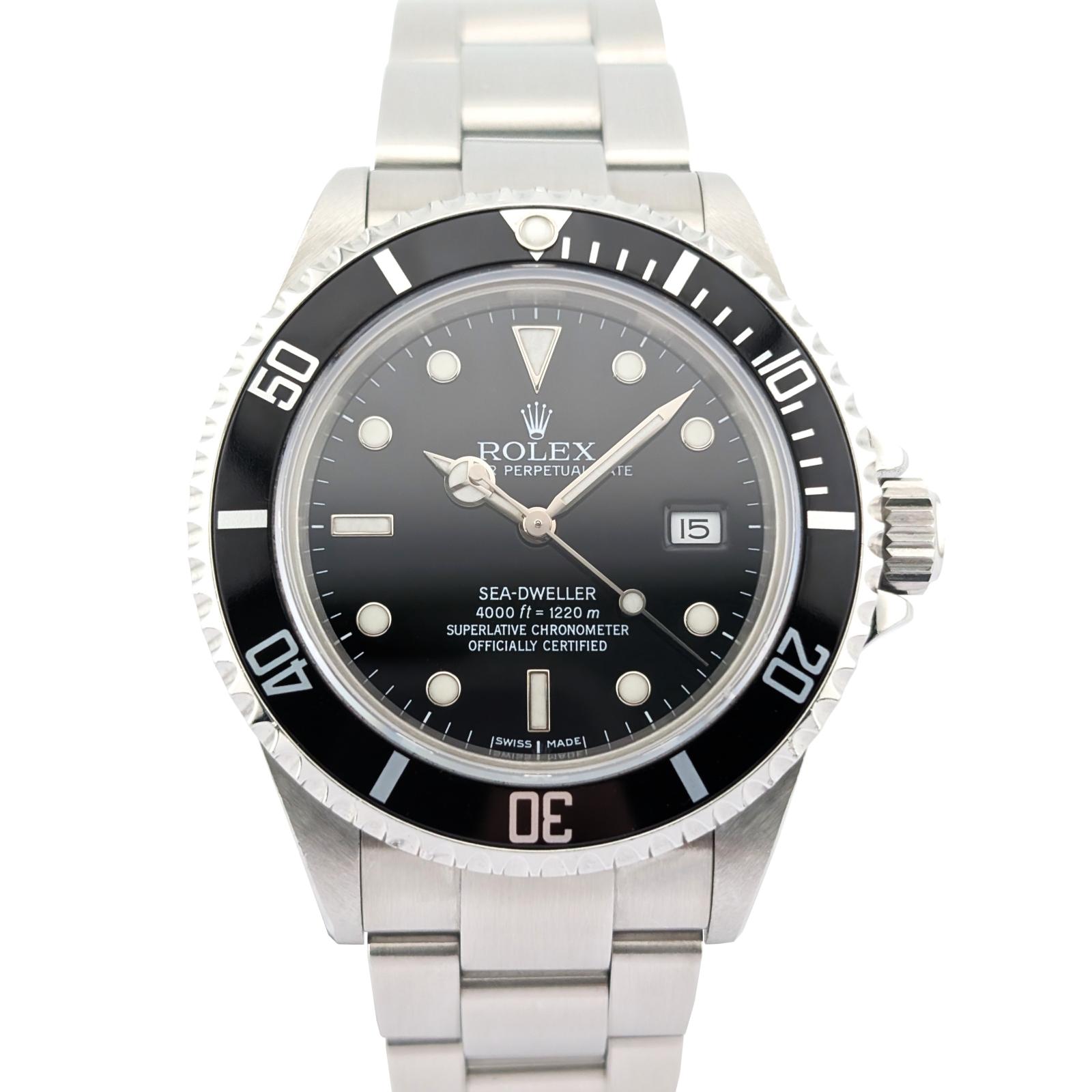 1 Rolex 16600 Sea-Dweller 4000 40mm 2004 Box & Papers F-Serial