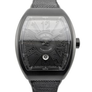 Franck Muller V45SCDT Vanguard Blackout Titanium 44mm ~2010s Box & Papers