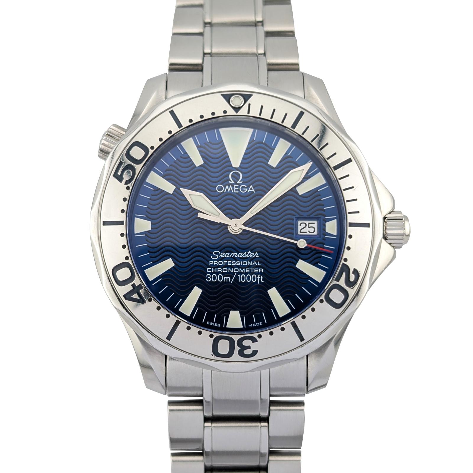 1 Omega 2255.80 Seamaster Diver 300M Electric Blue 41mm 2007