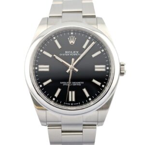 Rolex 124300 Oyster Perpetual 41 Black Dial 41mm 2023 Box & Papers