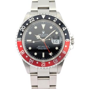 Rolex 16710 GMT-Master II Coke Swiss Only Dial 40mm 1999 Box & Papers A-Serial