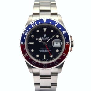 Rolex 16710 GMT-Master II Pepsi 40mm 2003 Box & Papers