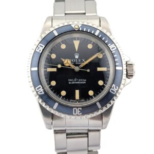 Rolex 5513 Submariner No Date Serif Ghost Dial 40mm 1969