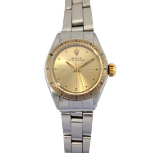 Rolex 6804 Oyster Perpetual Zephyr Crosshair Dial Ladies 26mm 1972
