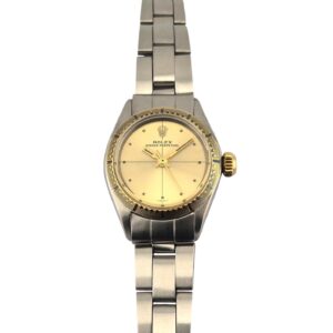 Rolex 6084 Oyster Perpetual Zephyr Crosshair Dial Ladies 26mm 1972