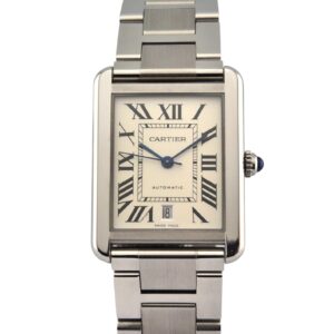 Cartier W5200028 Tank Solo XL Auto 31mm 2014 Box & Papers