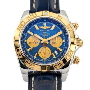 Breitling CB011012 Chronomat 44 Metallica Blue Dial 44mm 2018 Box & Papers