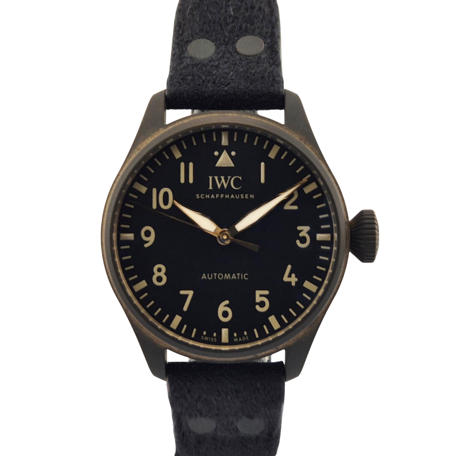 IWC IW329703 Big Pilot 43 Bronze MR PORTER 43mm 2023 Box Papers