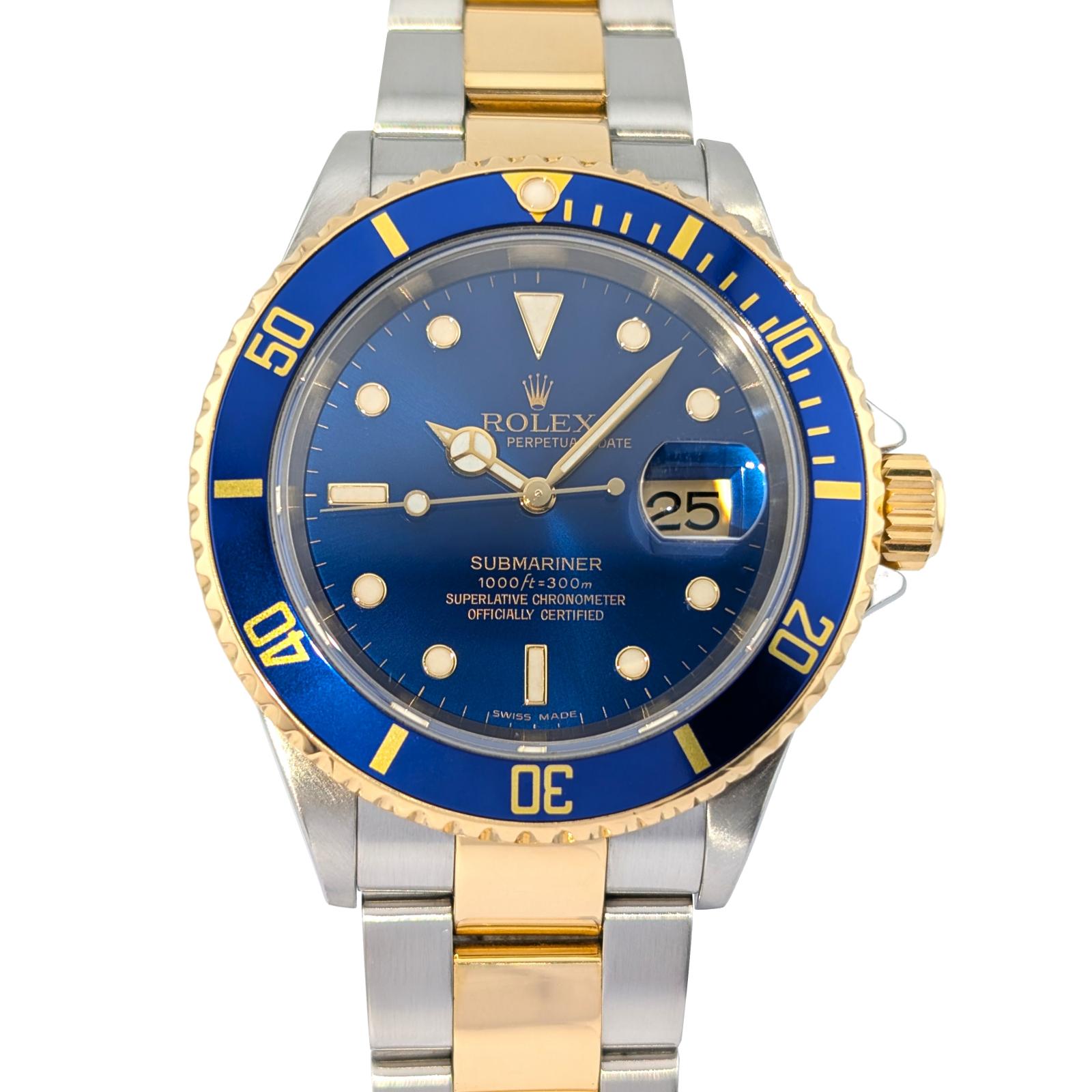 1 Rolex 16613LB Submariner Date Two Tone Bluesy 40mm 2005