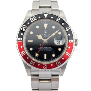 Rolex 16710 GMT-Master II Coke 40mm 1996 Box & Papers T-Serial