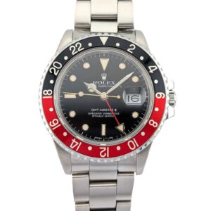 Rolex 16760 GMT-Master II Coke Fat Lady 40mm 1988 R-Serial