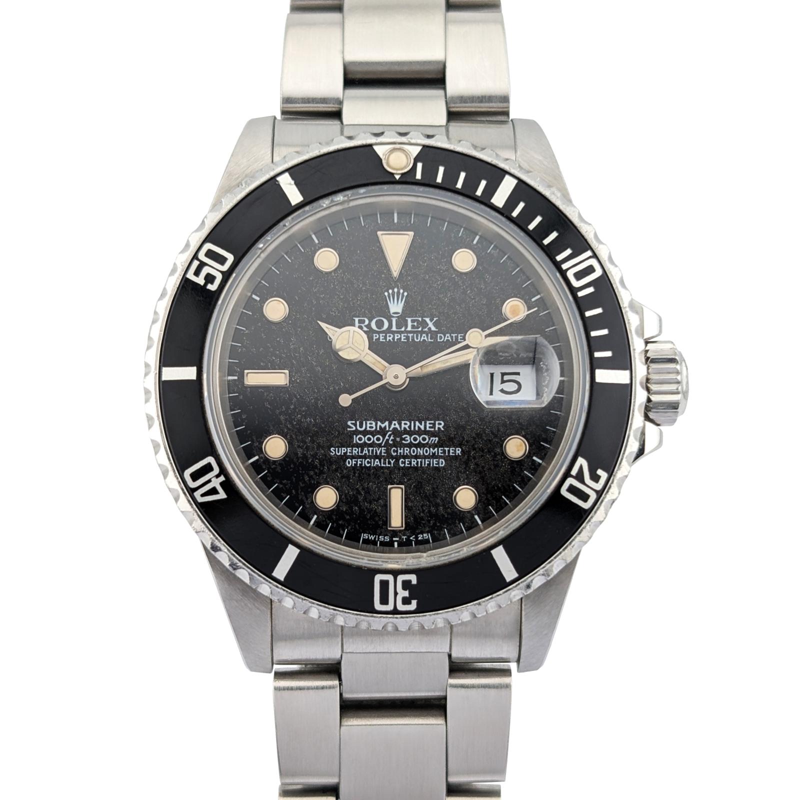 1 Rolex 168000 Submariner Date Triple Zero 40mm 1988 R-Serial