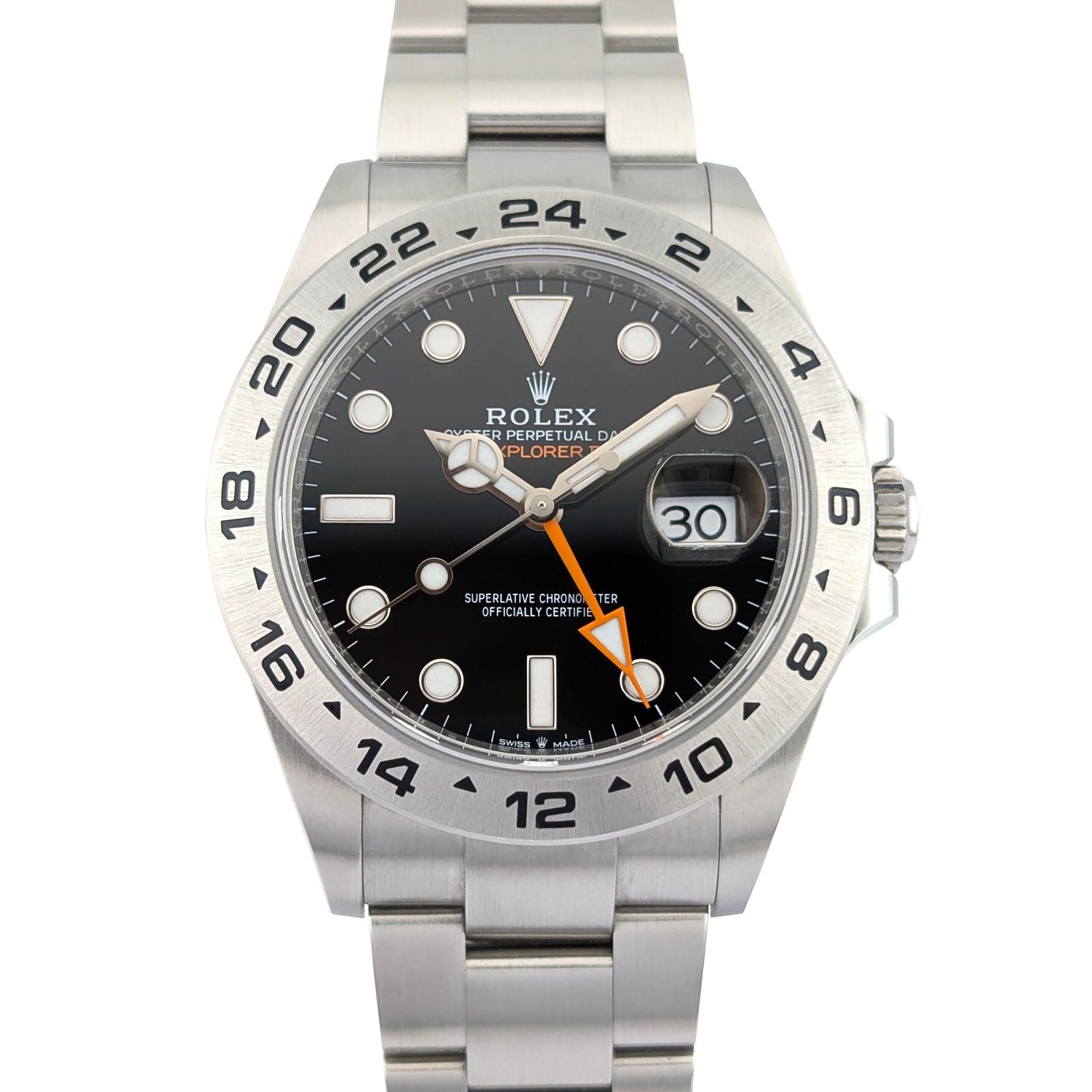 Rolex 226570 Explorer II Black 42mm 2026 Box Papers MINT