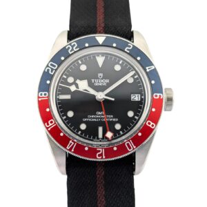 Tudor 79830RB Black Bay GMT Pepsi on Textile 41mm 2023 Box & Papers