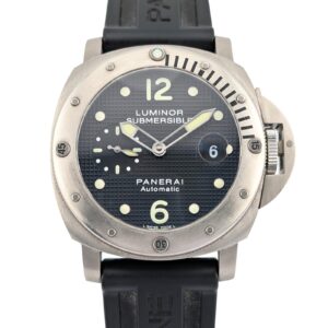 Panerai PAM00025 Luminor Submersible Hobnail 44mm 2000s Box & Papers