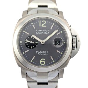 Panerai PAM00091 Luminor Marina Stainless Steel & Titanium 44mm 2002 Box & Papers