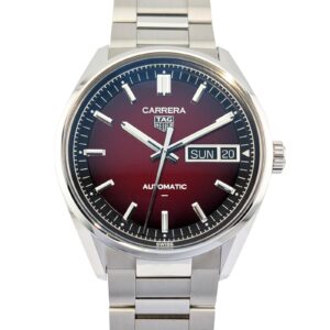 Tag Heuer WDA2113.BA0043 Carrera Day-Date Burgundy 41mm 2025 Box & Papers