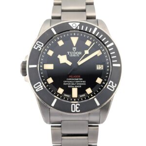 Tudor 25610TNL Pelagos Black Titanium LHD 42mm 2017 Box & Papers